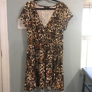 Leopard Print Dress